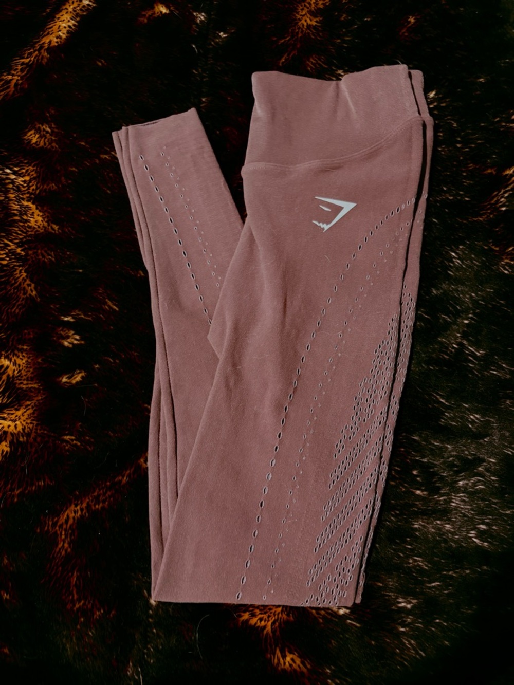 Gymshark Dusty Mauve Seamless Leggings